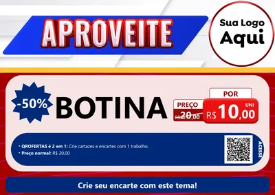 Modelo de Cartaz para Cartaz A4 Horizontal com o tema Aproveite para Agropecuária
