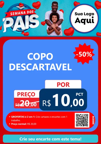Modelo de Cartaz para Cartaz A4 Vertical