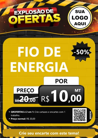 Modelo de Cartaz para Cartaz A4 Vertical