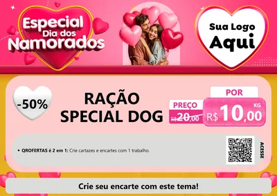 Modelo de Cartaz para Cartaz A4 Horizontal