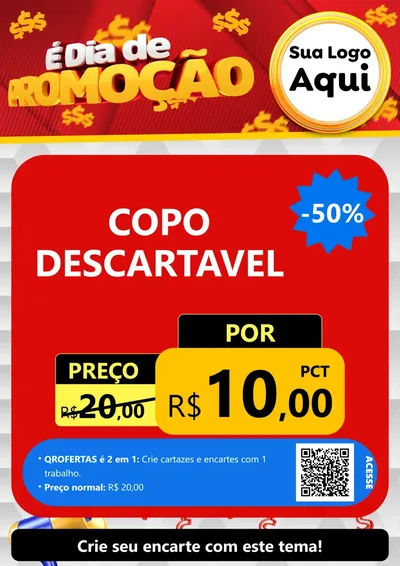 Modelo de Cartaz para Cartaz A4 Vertical