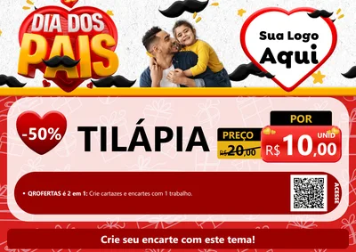 Modelo de Cartaz para Cartaz A4 Horizontal