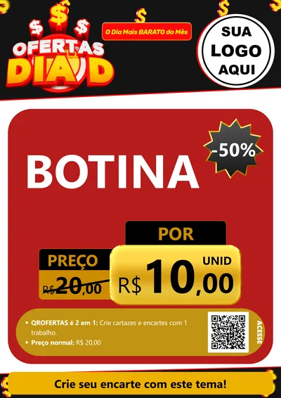 Modelo de Cartaz para Cartaz A4 Vertical