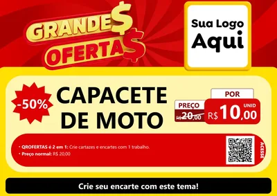 Modelo de Cartaz para Cartaz A4 Horizontal