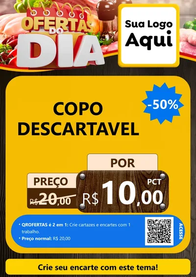Modelo de Cartaz para Cartaz A4 Vertical