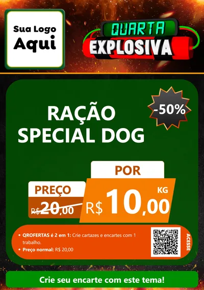 Modelo de Cartaz para Cartaz A4 Vertical