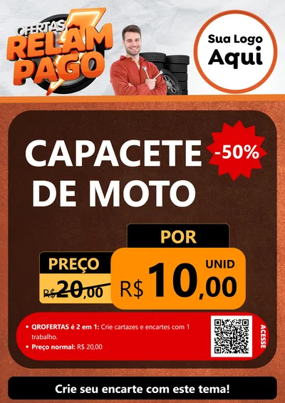 Modelo de Cartaz para Cartaz A4 Vertical