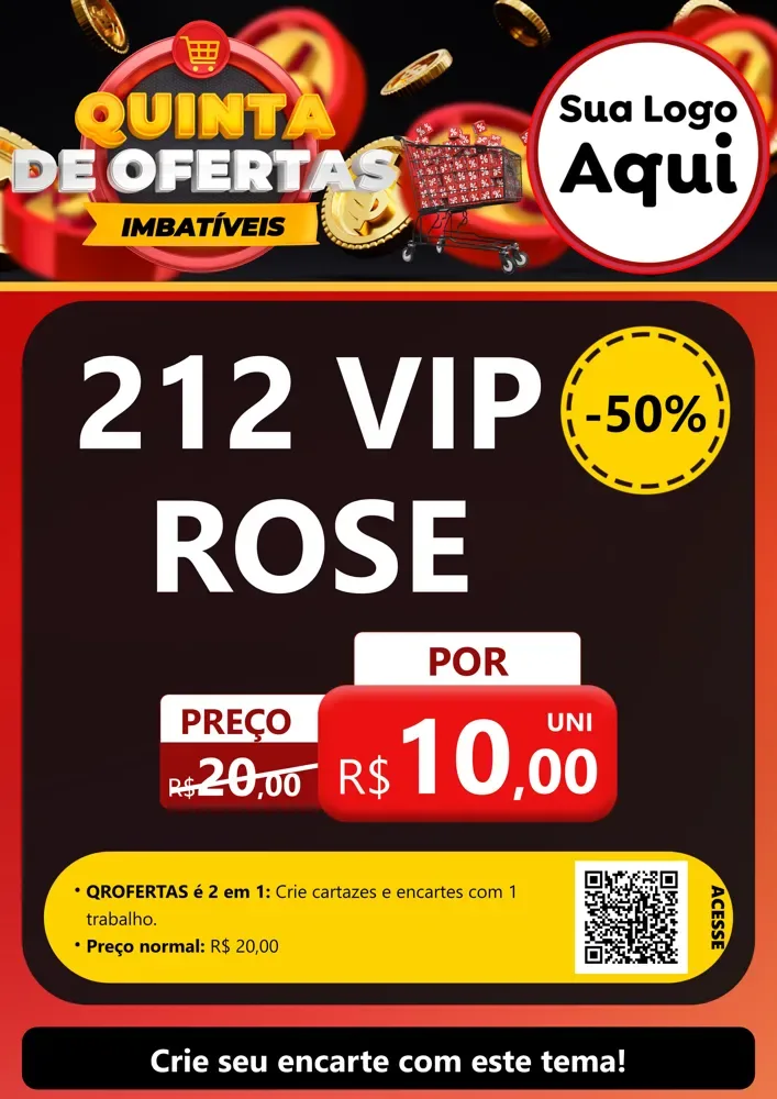 Modelo de Cartaz para Cartaz A4 Vertical com o tema Quinta de Ofertas Imbatíveis para Perfumes
