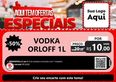 Modelo de Cartaz para Cartaz A4 Horizontal