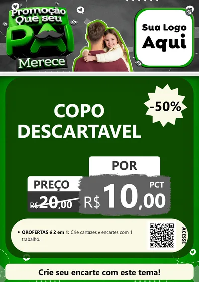 Modelo de Cartaz para Cartaz A4 Vertical