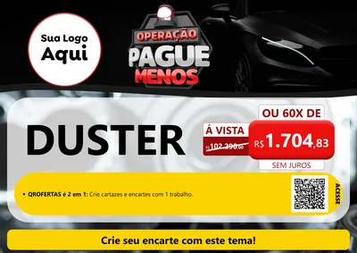 Modelo de Cartaz para Cartaz A4 Horizontal