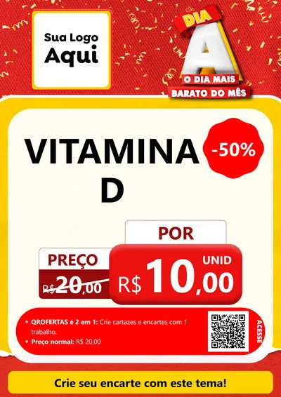 Modelo de Cartaz para Cartaz A4 Vertical