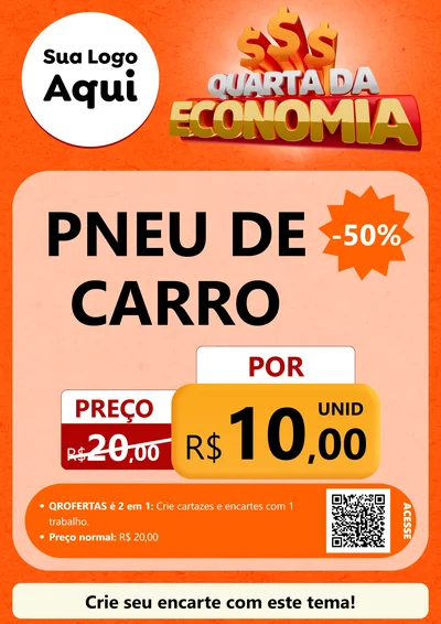 Modelo de Cartaz para Cartaz A4 Vertical