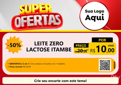 Modelo de Cartaz para Cartaz A4 Horizontal