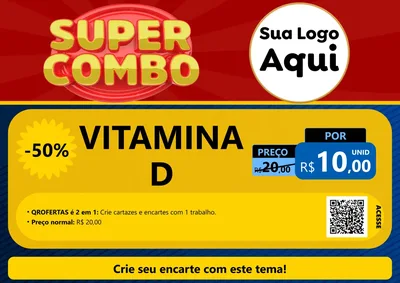 Modelo de Cartaz para Cartaz A4 Horizontal