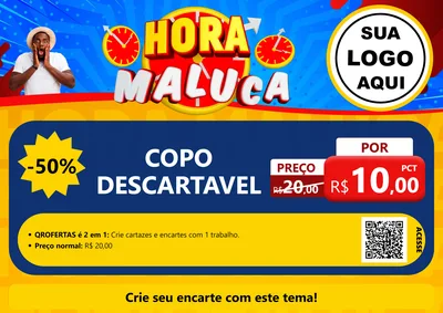 Modelo de Cartaz para Cartaz A4 Horizontal