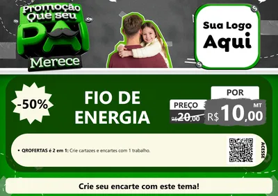 Modelo de Cartaz para Cartaz A4 Horizontal