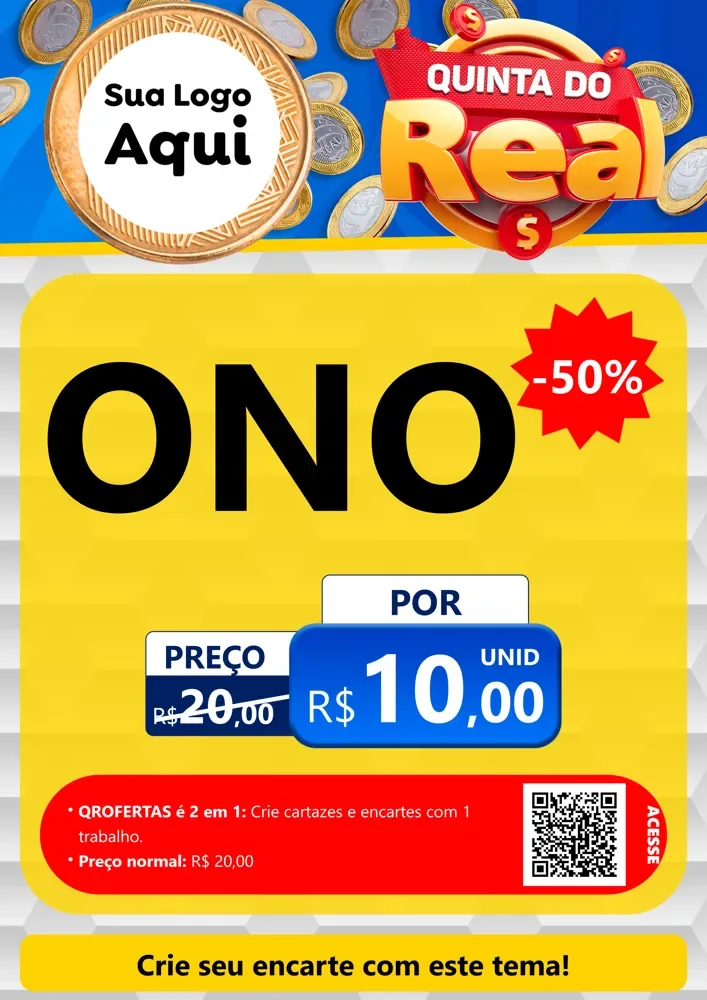 Modelo de Cartaz para Cartaz A4 Vertical com o tema Quinta do Real para Óticas