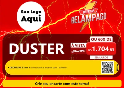 Modelo de Cartaz para Cartaz A4 Horizontal