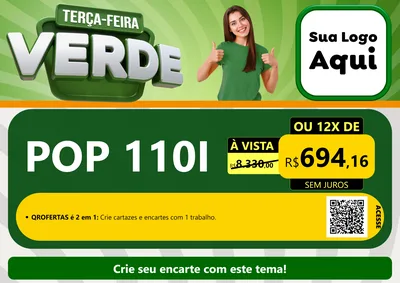 Modelo de Cartaz para Cartaz A4 Horizontal