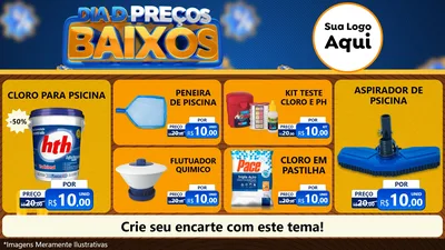 Modelo de TV para TV Horizontal com o tema Dia D Preço Baixo para Produtos para Piscina