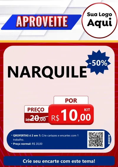 Modelo de Cartaz para Cartaz A4 Vertical com o tema Aproveite para Tabacaria