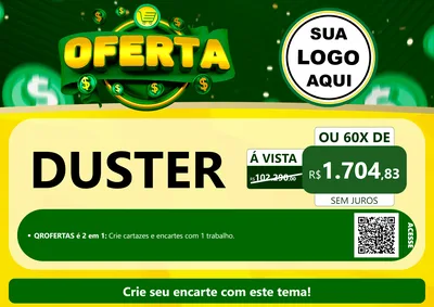 Modelo de Cartaz para Cartaz A4 Horizontal