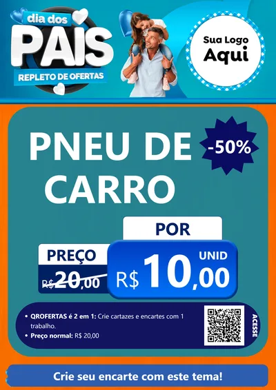 Modelo de Cartaz para Cartaz A4 Vertical