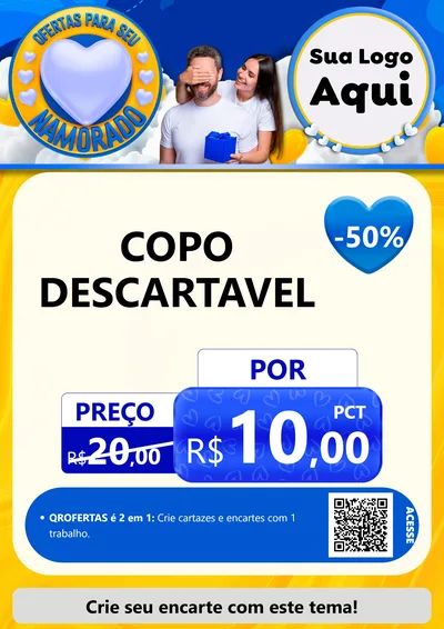 Modelo de Cartaz para Cartaz A4 Vertical