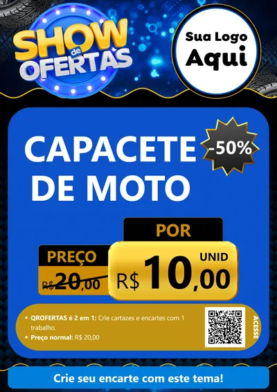 Modelo de Cartaz para Cartaz A4 Vertical