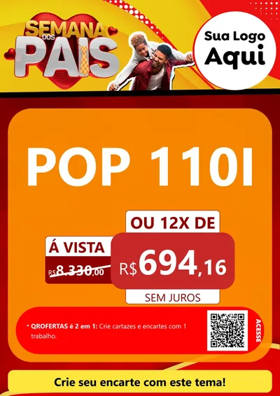 Modelo de Cartaz para Cartaz A4 Vertical