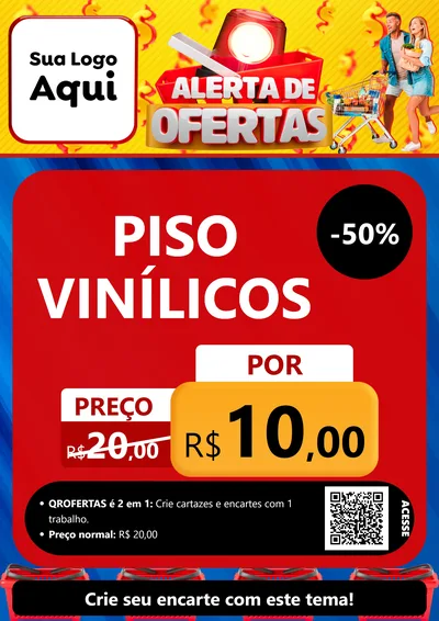 Modelo de Cartaz para Cartaz A4 Vertical