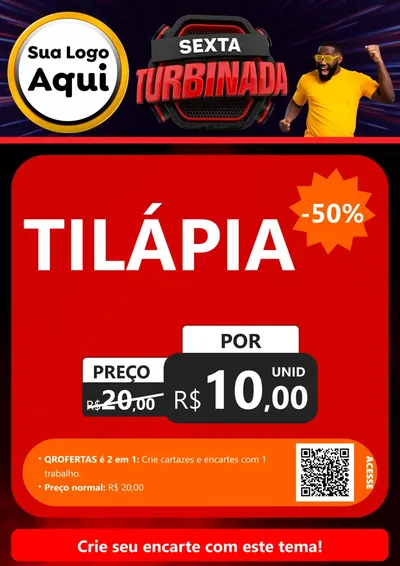 Modelo de Cartaz para Cartaz A4 Vertical