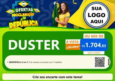 Modelo de Cartaz para Cartaz A4 Horizontal