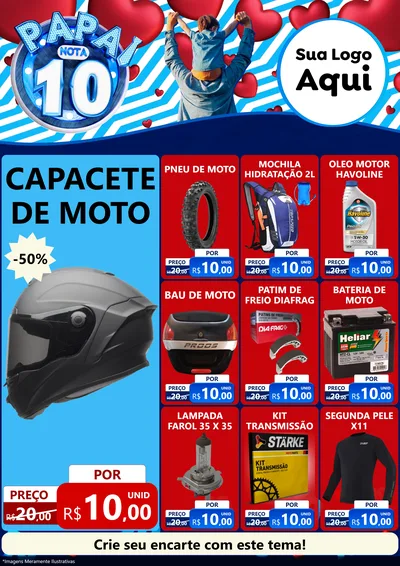 Modelo de Encarte para Encarte A4 Vertical