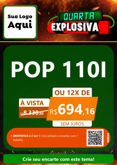 Modelo de Cartaz para Cartaz A4 Vertical