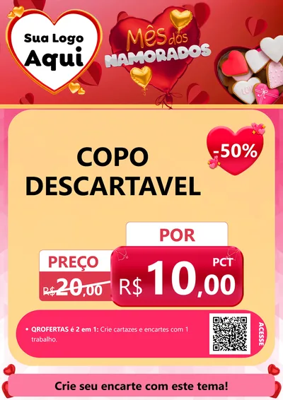 Modelo de Cartaz para Cartaz A4 Vertical