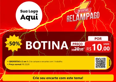 Modelo de Cartaz para Cartaz A4 Horizontal