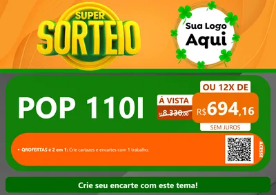 Modelo de Cartaz para Cartaz A4 Horizontal