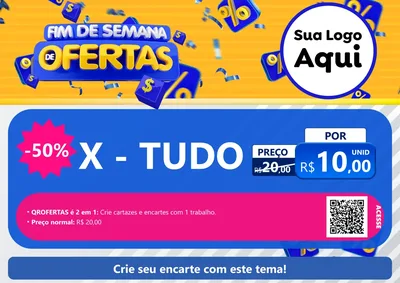 Modelo de Cartaz para Cartaz A4 Horizontal