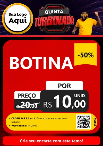 Modelo de Cartaz para Cartaz A4 Vertical
