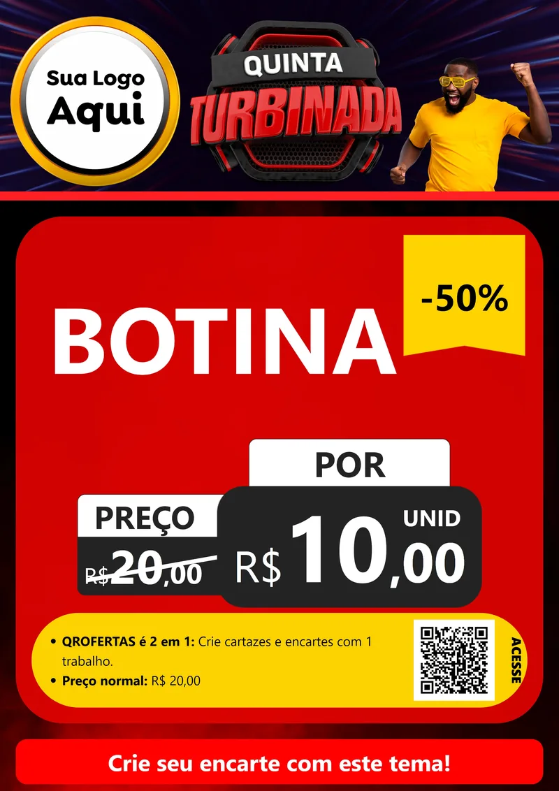 Modelo de Cartaz para Cartaz A4 Vertical com o tema Quinta Turbinada para Agropecuária