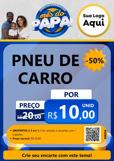 Modelo de Cartaz para Cartaz A4 Vertical