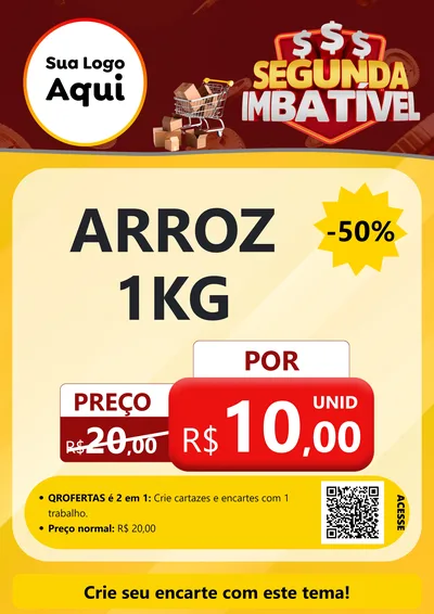 Modelo de Cartaz para Cartaz A4 Vertical