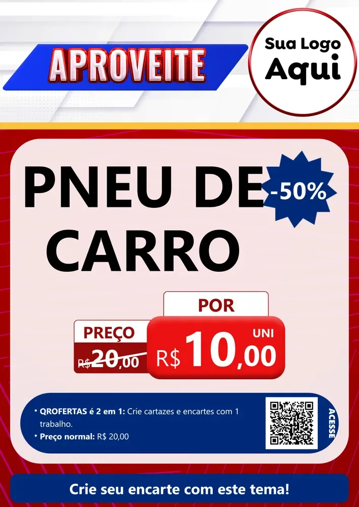 Modelo de Cartaz para Cartaz A4 Vertical com o tema Aproveite para Auto peças