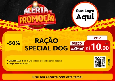Modelo de Cartaz para Cartaz A4 Horizontal