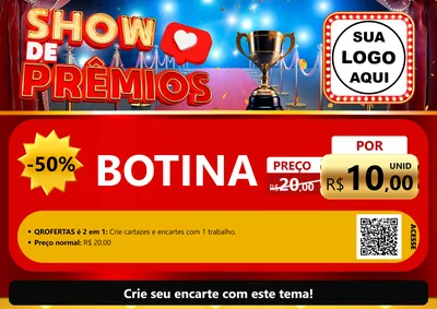Modelo de Cartaz para Cartaz A4 Horizontal