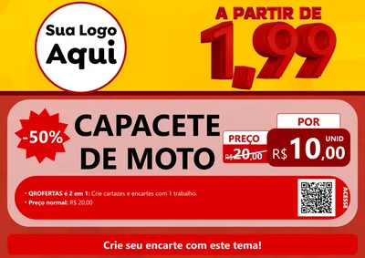 Modelo de Cartaz para Cartaz A4 Horizontal