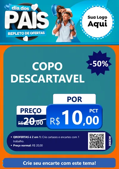 Modelo de Cartaz para Cartaz A4 Vertical