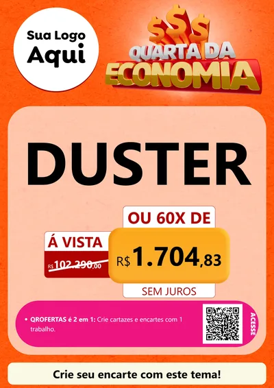 Modelo de Cartaz para Cartaz A4 Vertical